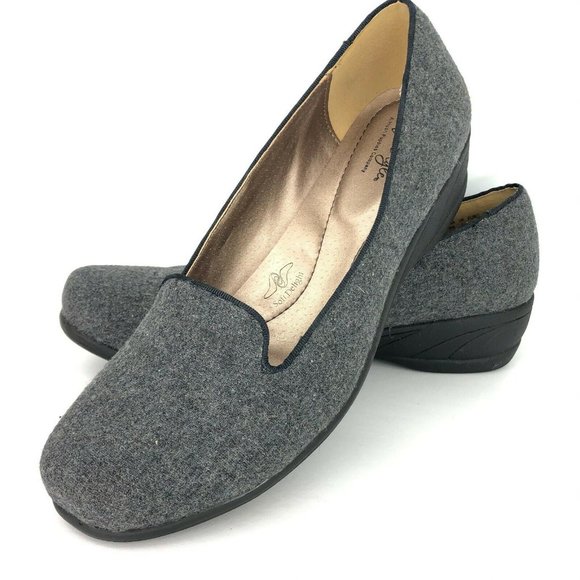 Soft Style Hush Puppies Women Size 9 W Shoe Wedge - Picture 1 of 8